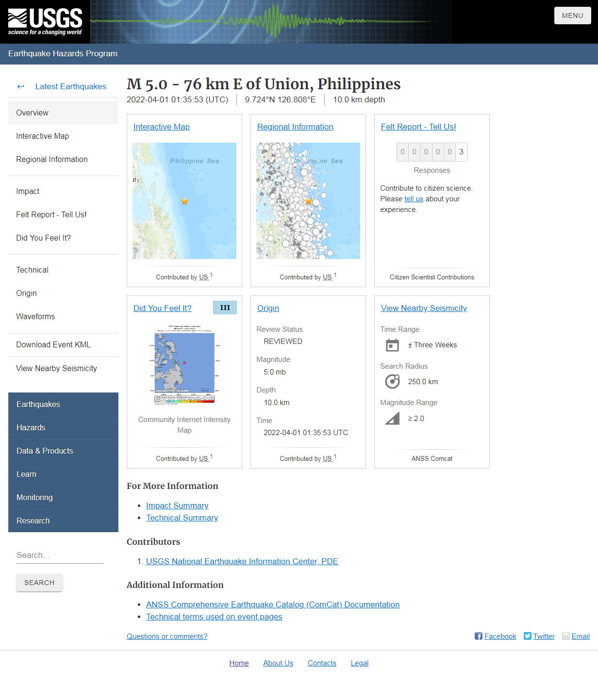 M 5.0 - 76 km E of Union, Philippines.png
