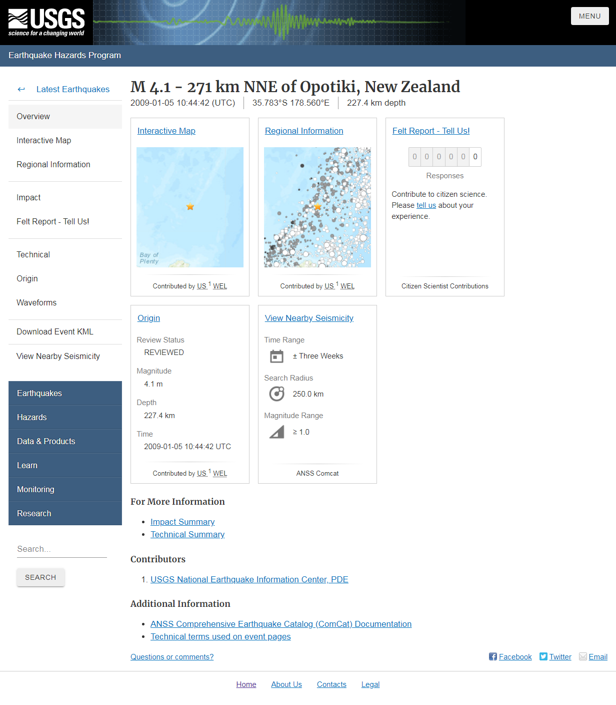M 4.1 - 271 km NNE of Opotiki, New Zealand.png