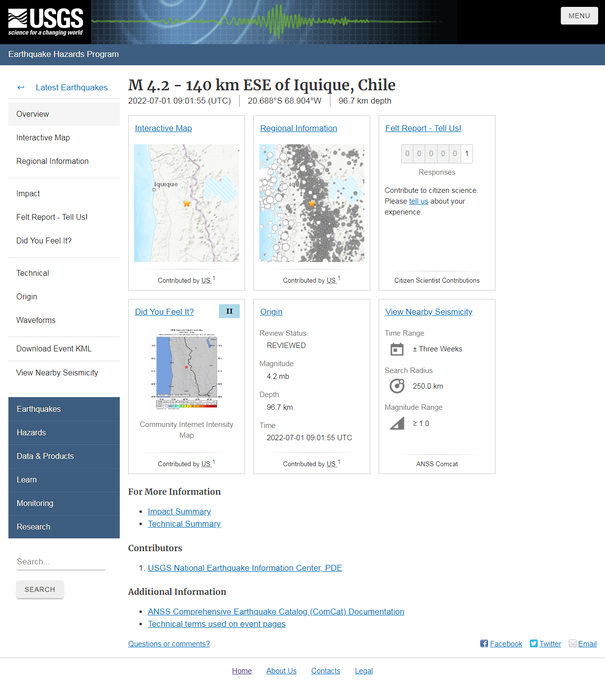 M 4.2 - 140 km ESE of Iquique, Chile.png