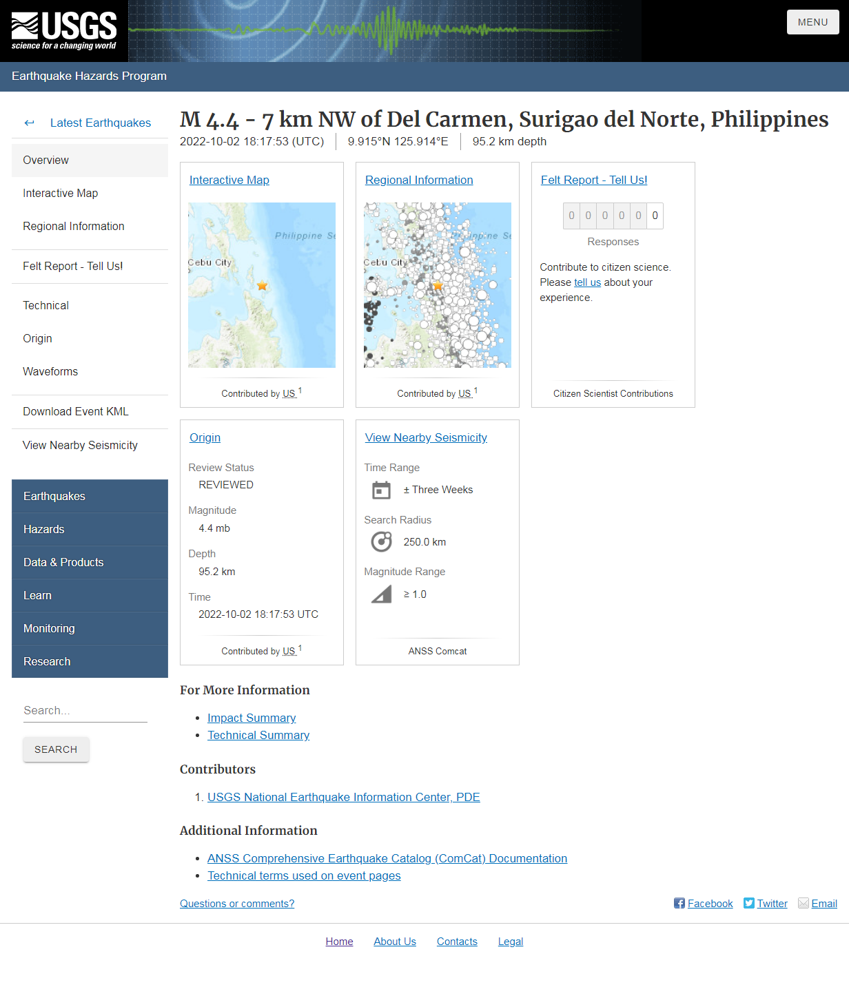 M 4.4 - 7 km NW of Del Carmen, Surigao del Norte, .png
