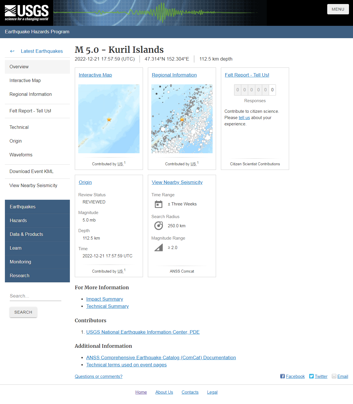 M 5.0 - Kuril Islands.png