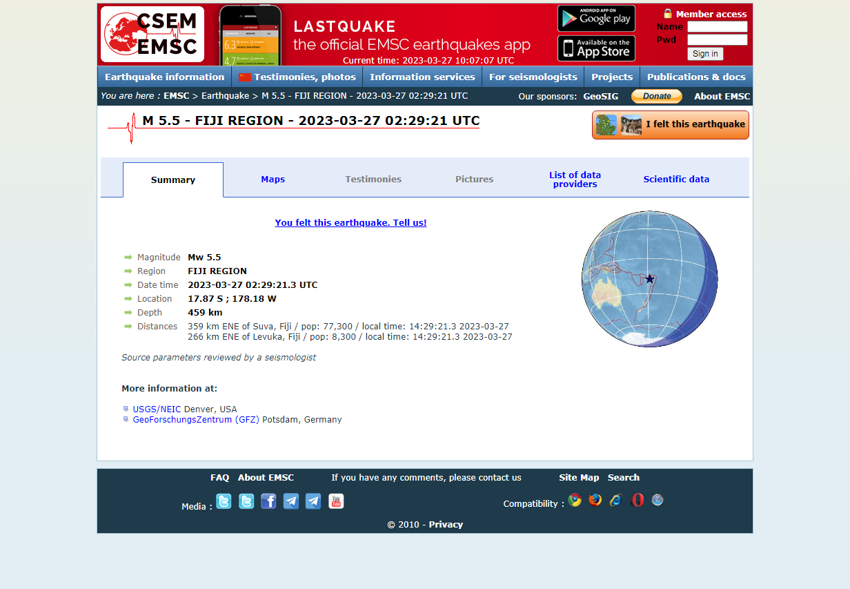 Earthquake - Magnitude 5.5 - FIJI REGION.png
