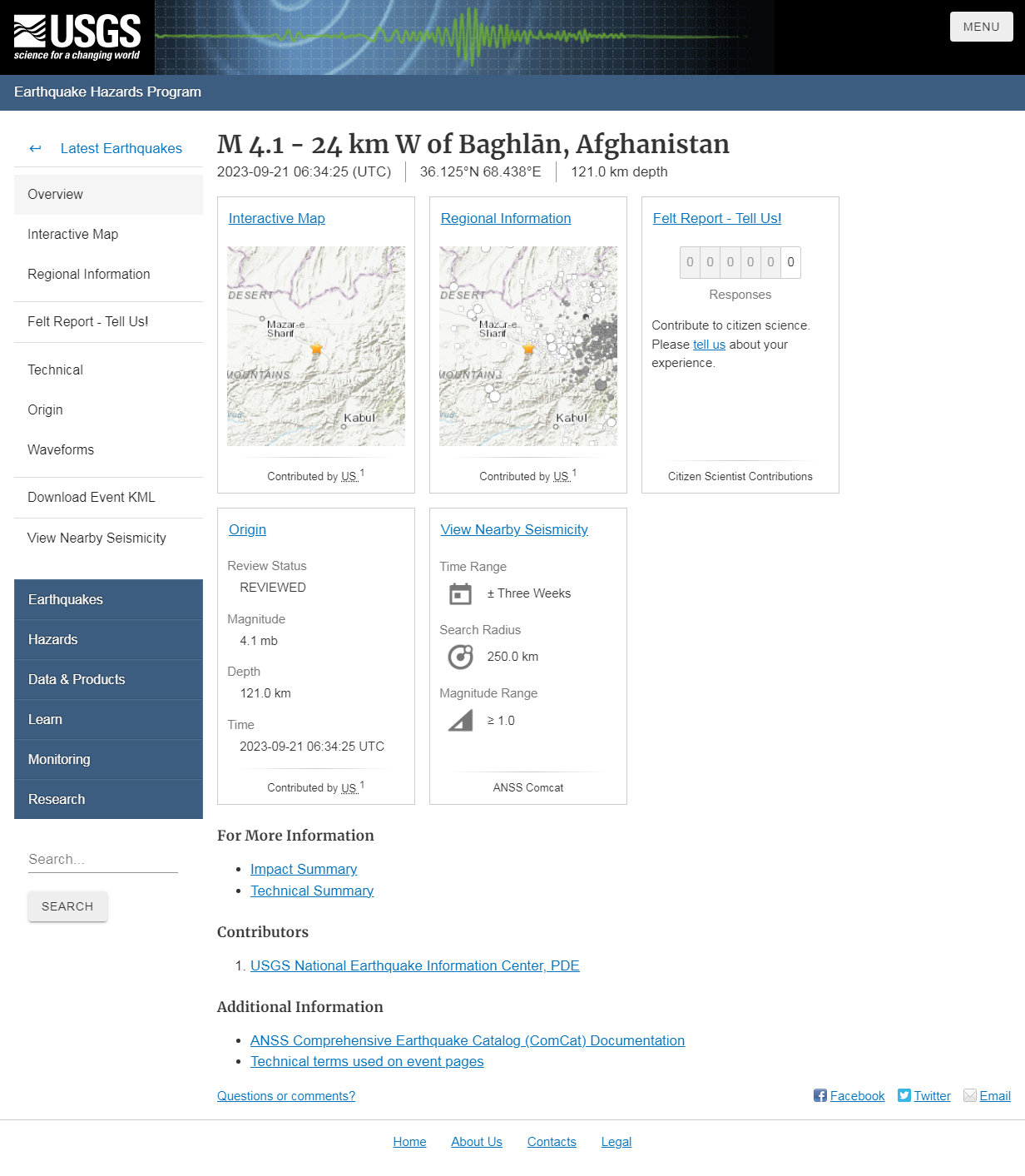 M 4.1 - 24 km W of Baghlān, Afghanistan.png