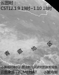 原始卫星云图来源：EUMETSAT   小黑鸡 制