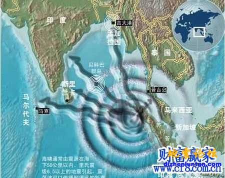 2012年1月11日印尼发生7.6级地震