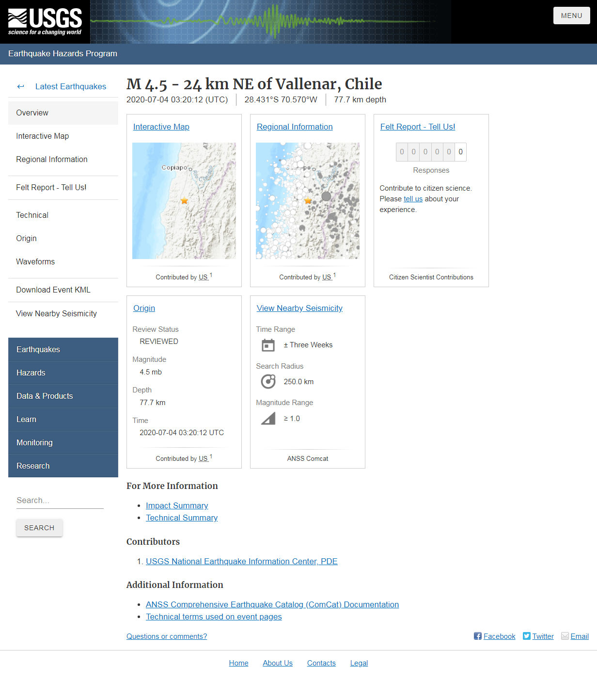 M 4.5 - 24 km NE of Vallenar, Chile.png