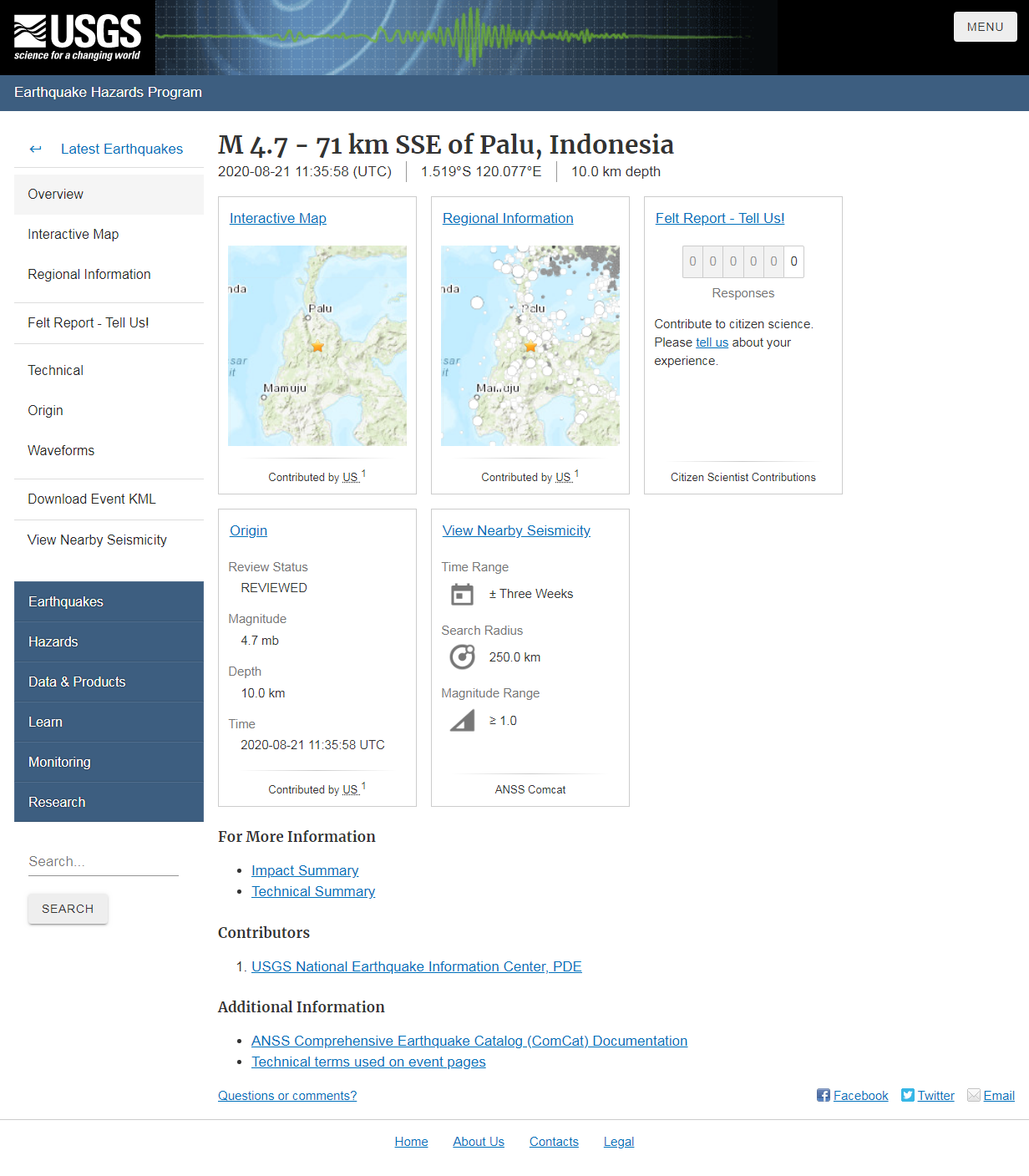 M 4.7 - 71 km SSE of Palu, Indonesia.png