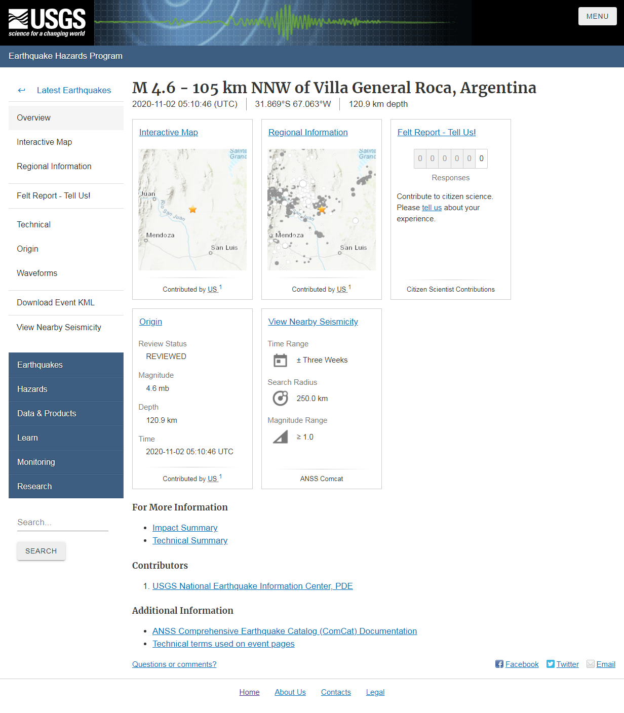 M 4.6 - 105 km NNW of Villa General Roca, Argentina.png