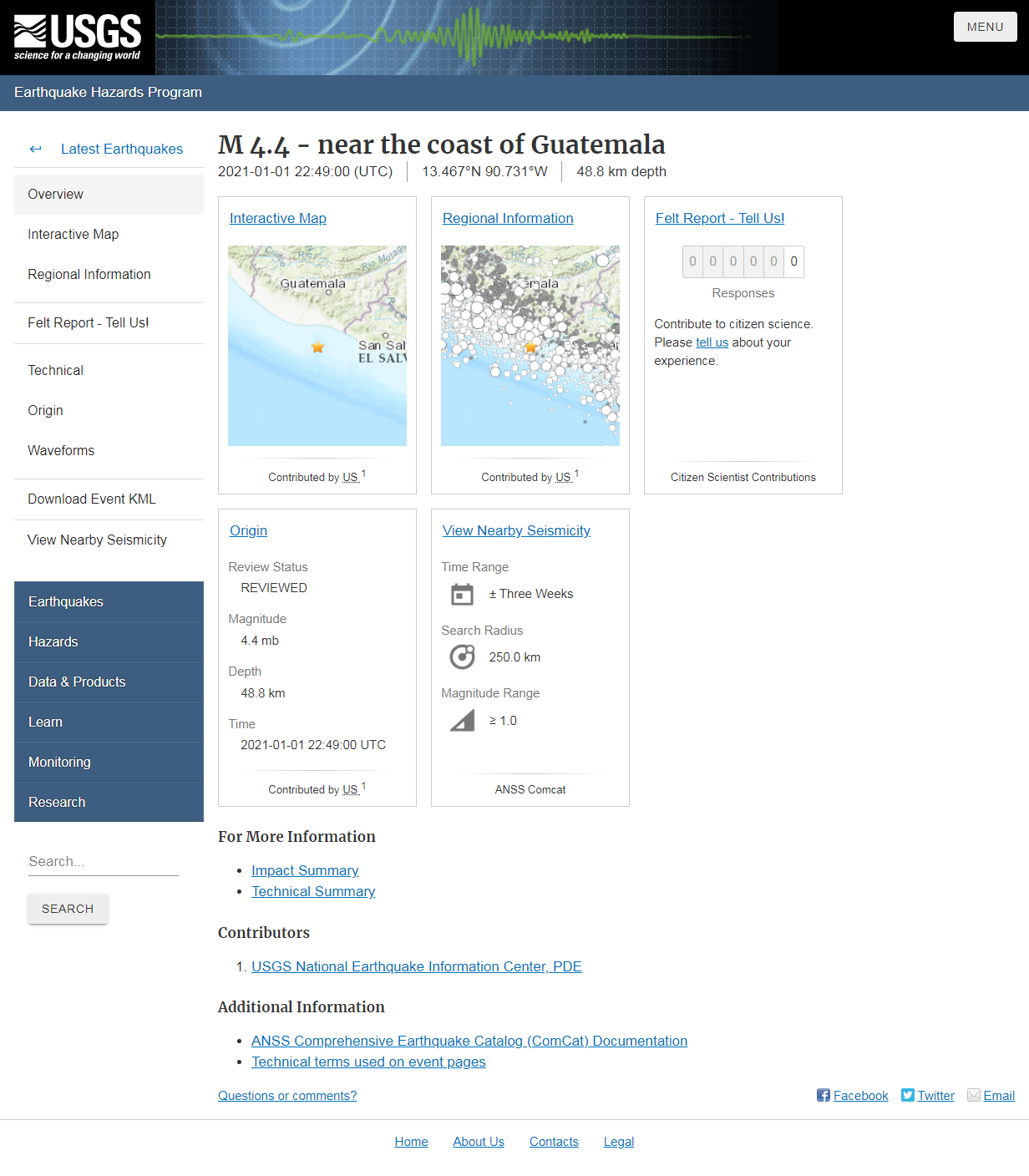 M 4.4 - near the coast of Guatemala.png