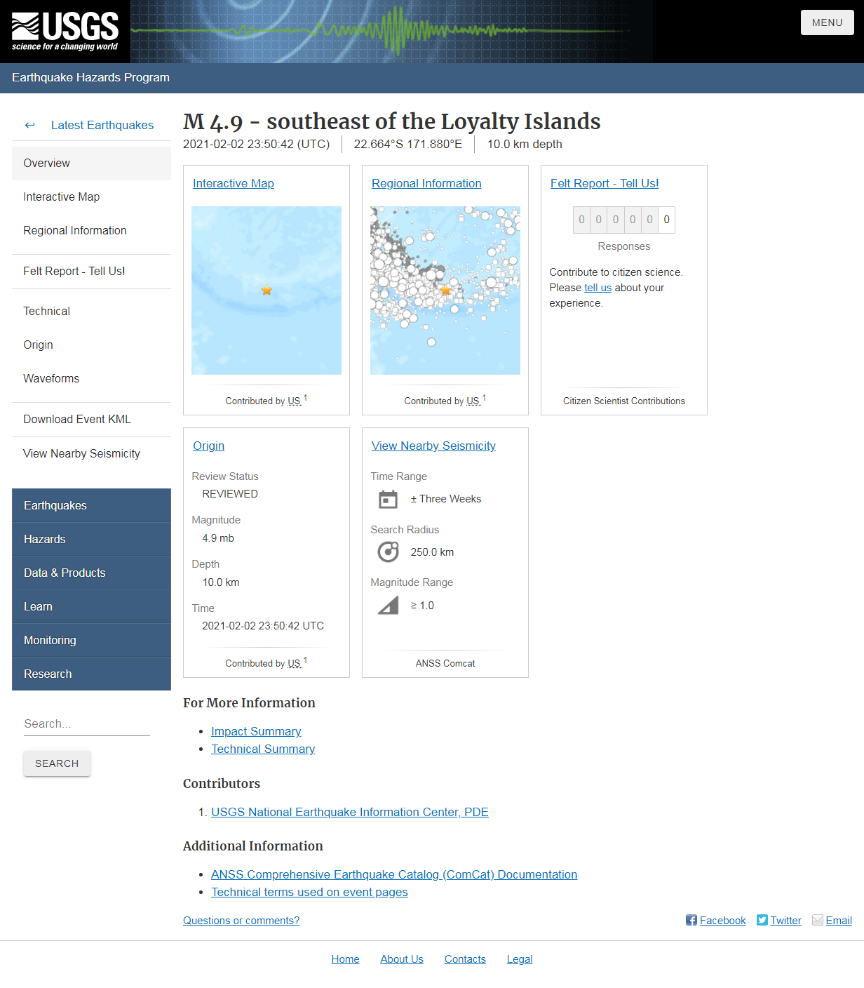 M 4.9 - southeast of the Loyalty Islands.png