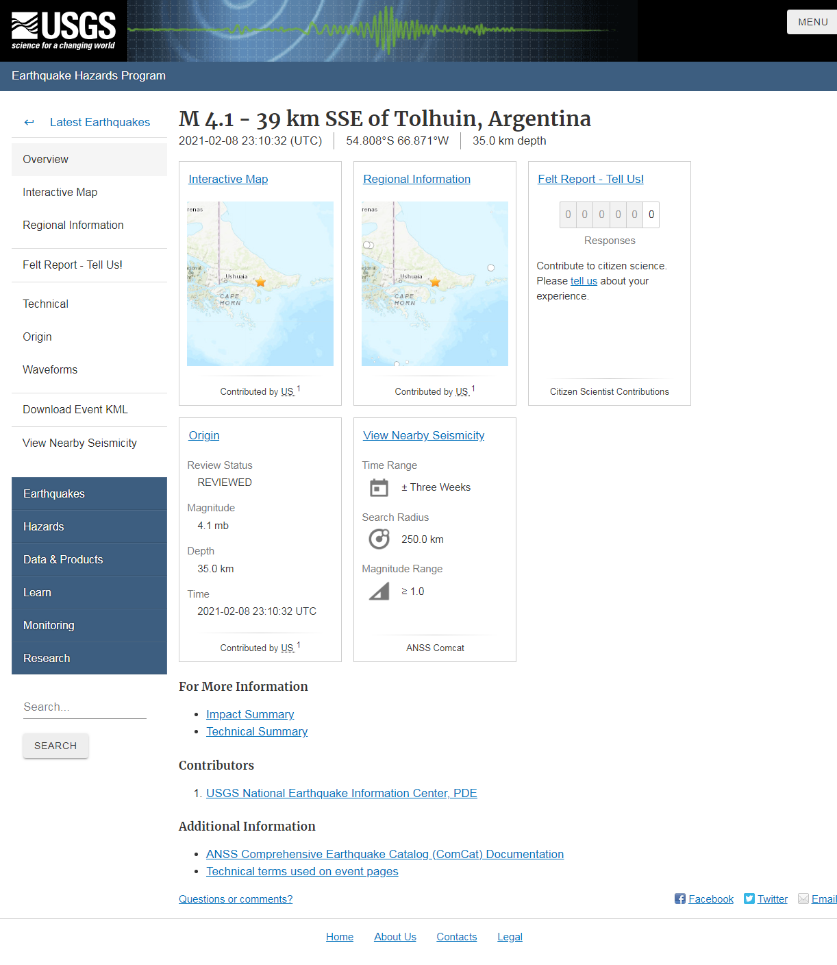 M 4.1 - 39 km SSE of Tolhuin, Argentina.png