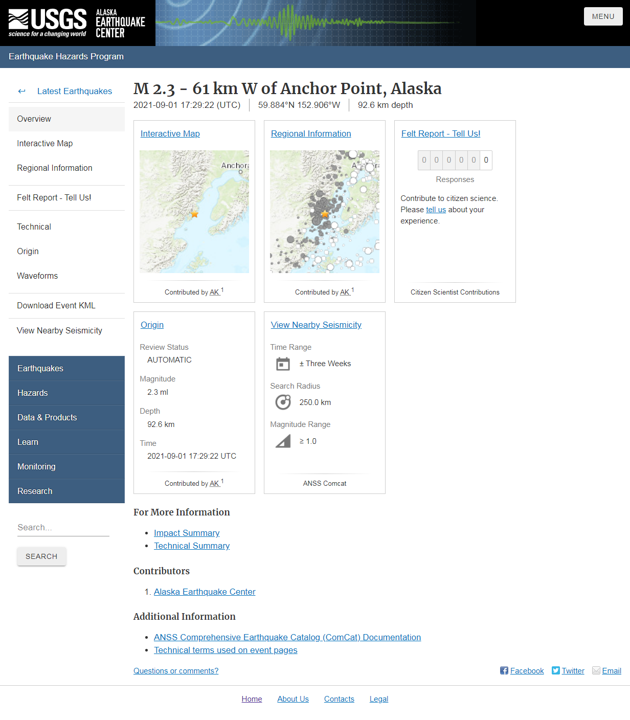M 2.3 - 61 km W of Anchor Point, Alaska.png
