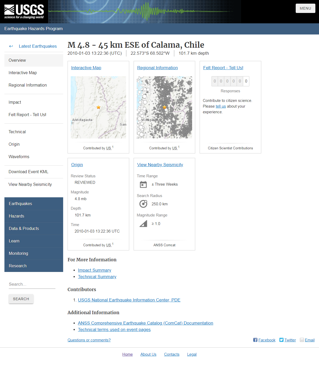 M 4.8 - 45 km ESE of Calama, Chile.png