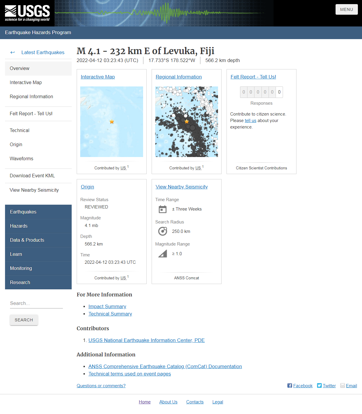 M 4.1 - 232 km E of Levuka, Fiji.png