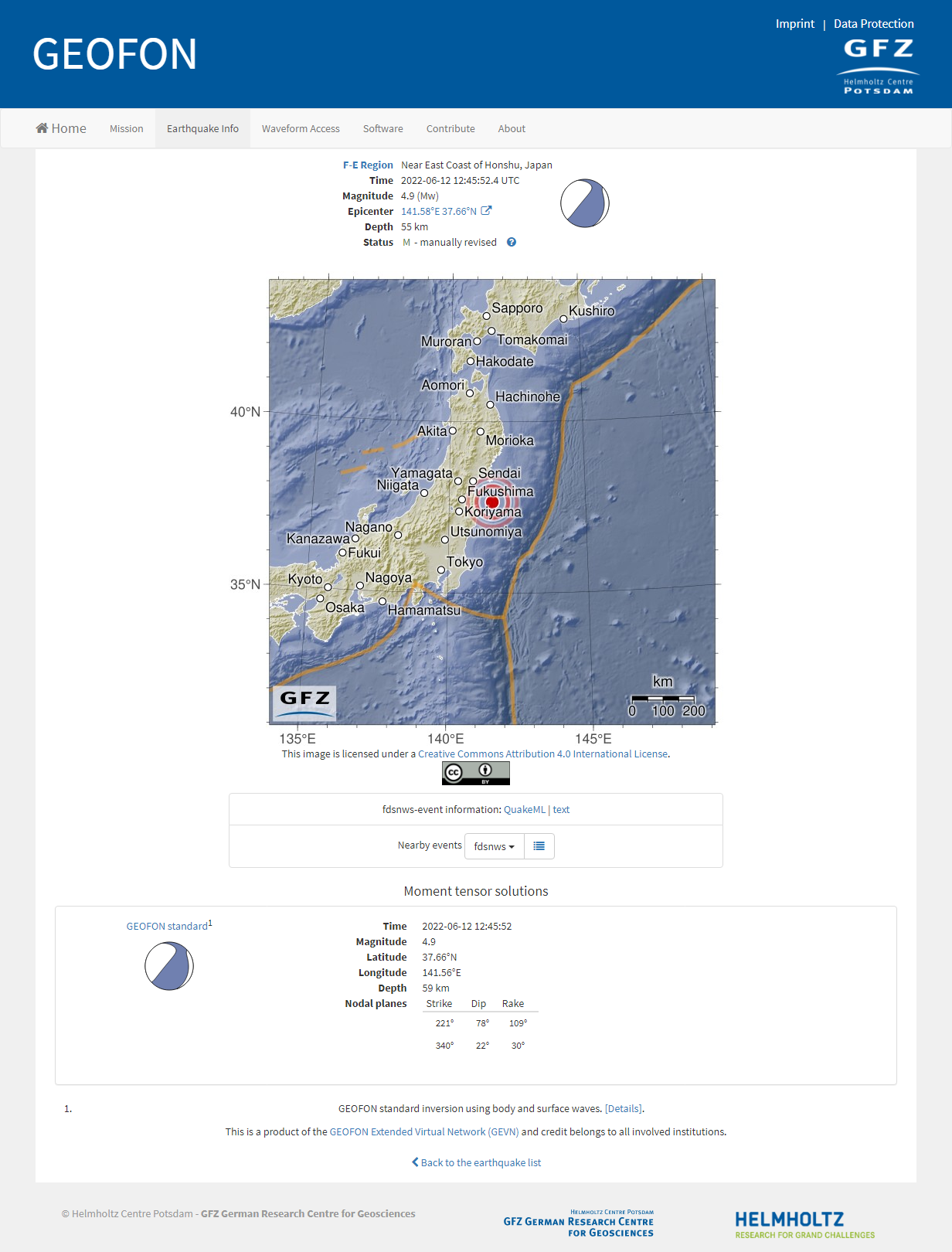 GEOFON Event gfz2022lkyt_ Near East Coast of Honshu, Japan.png
