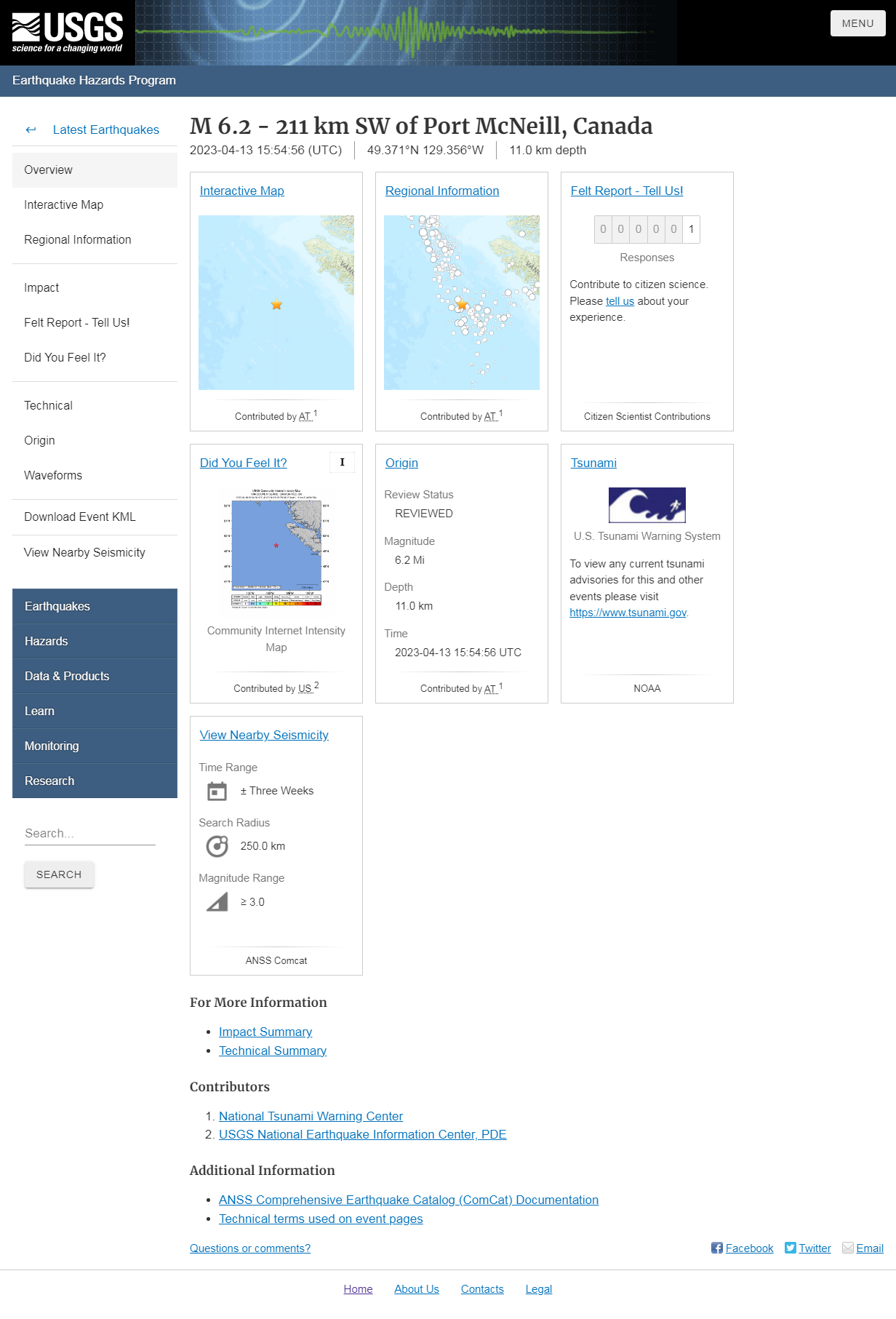 M 6.2 - 211 km SW of Port McNeill, Canada.png