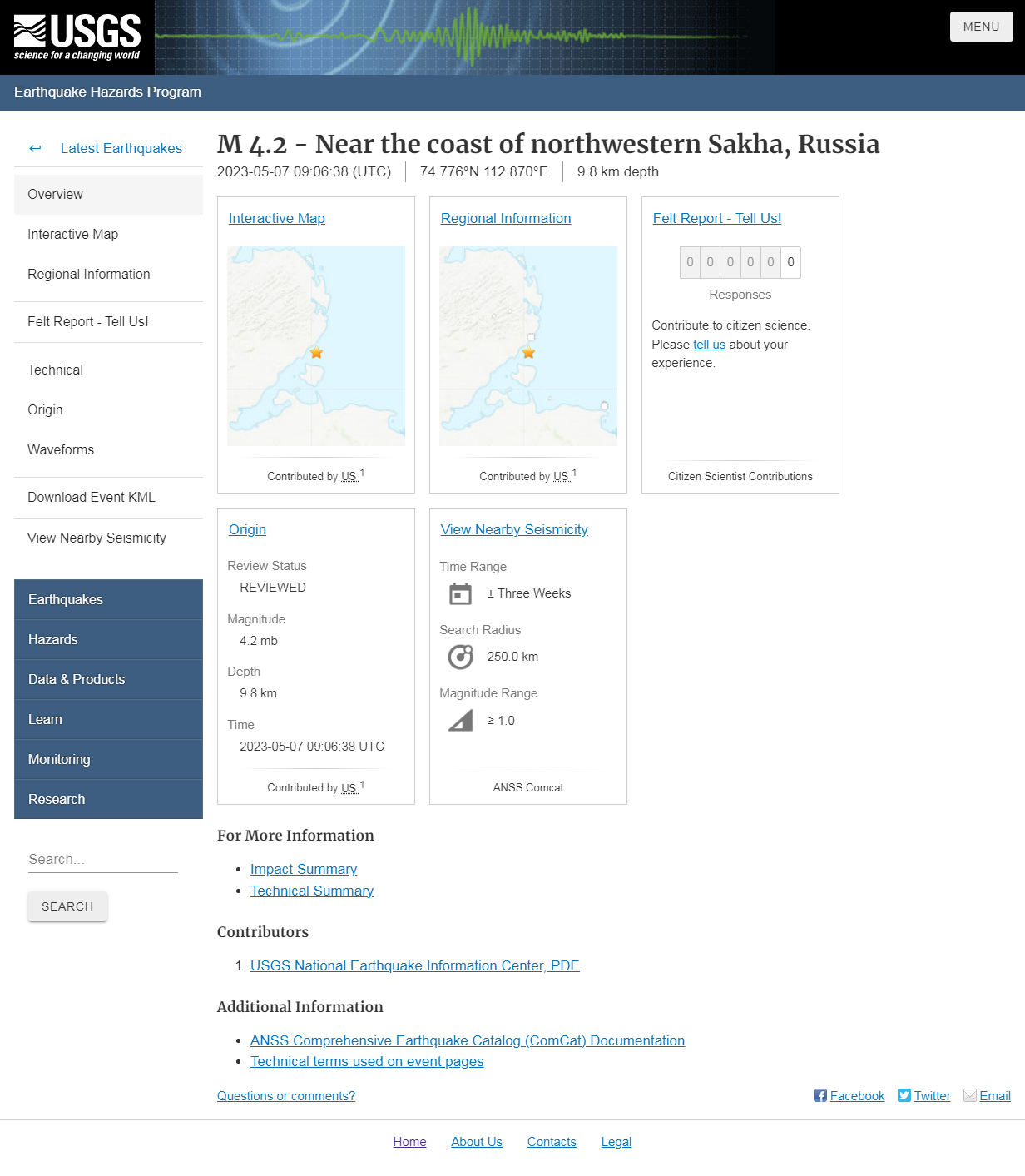 M 4.2 - Near the coast of northwestern Sakha, Russ.png