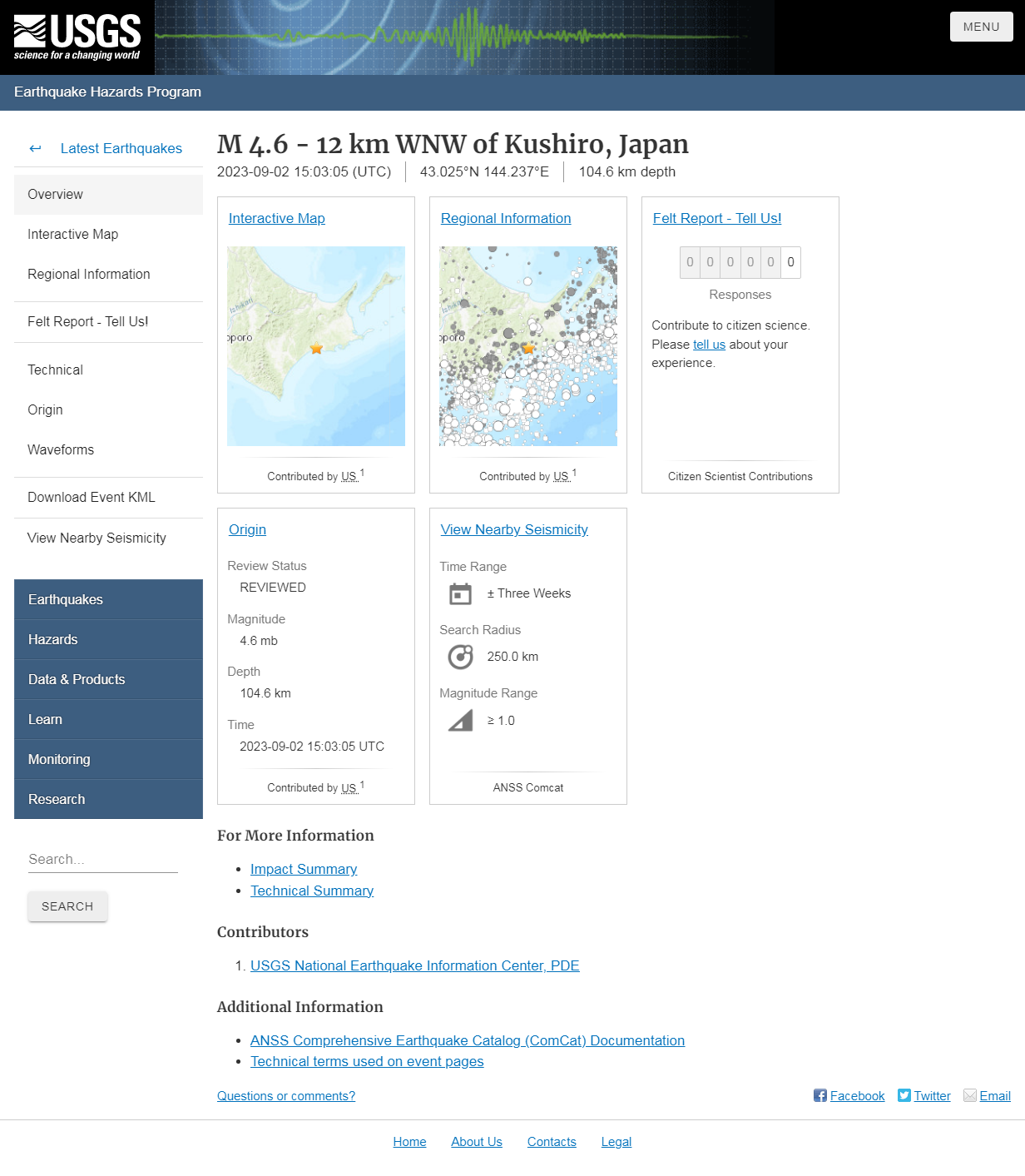M 4.6 - 12 km WNW of Kushiro, Japan.png