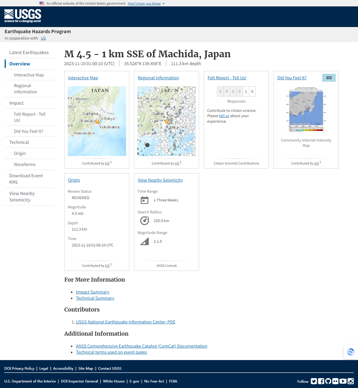 M 4.5 - 1 km SSE of Machida, Japan.png