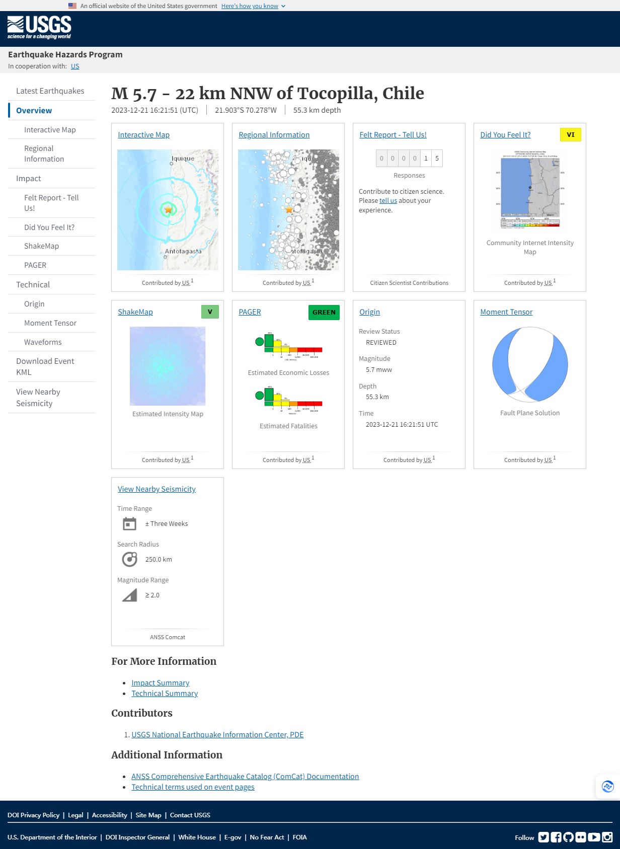 M 5.7 - 22 km NNW of Tocopilla, Chile.png