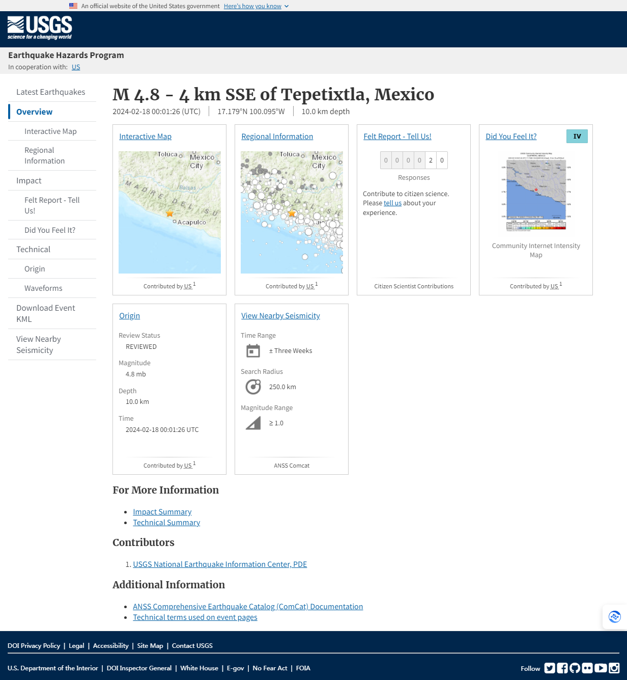 M 4.8 - 4 km SSE of Tepetixtla, Mexico.png