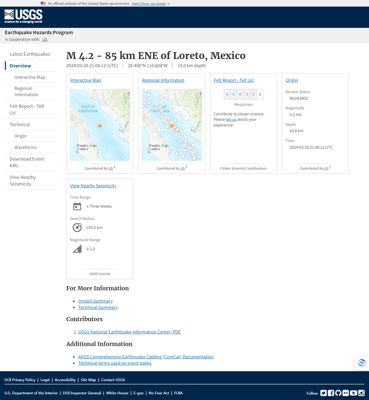 M 4.2 - 85 km ENE of Loreto, Mexico.png