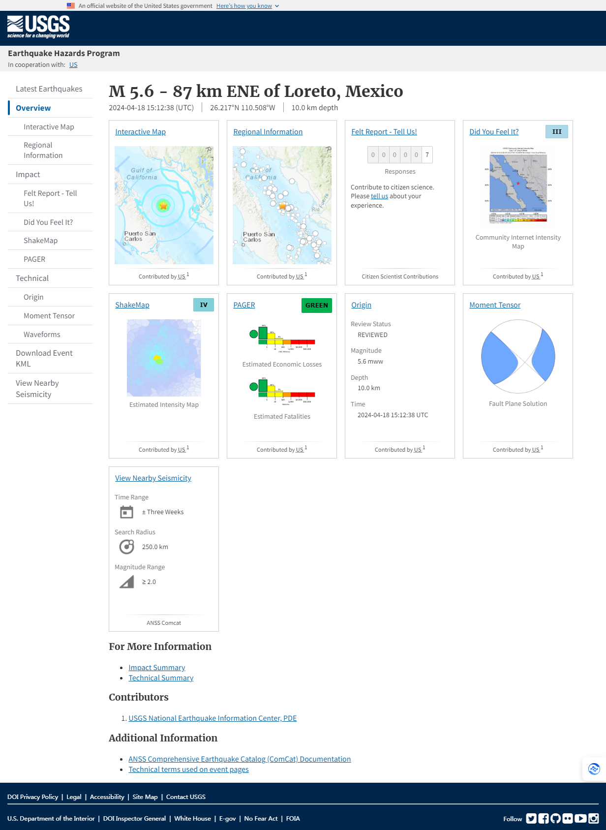 M 5.6 - 87 km ENE of Loreto, Mexico.png