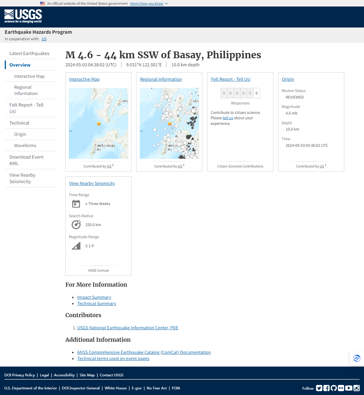 M 4.6 - 44 km SSW of Basay, Philippines.png