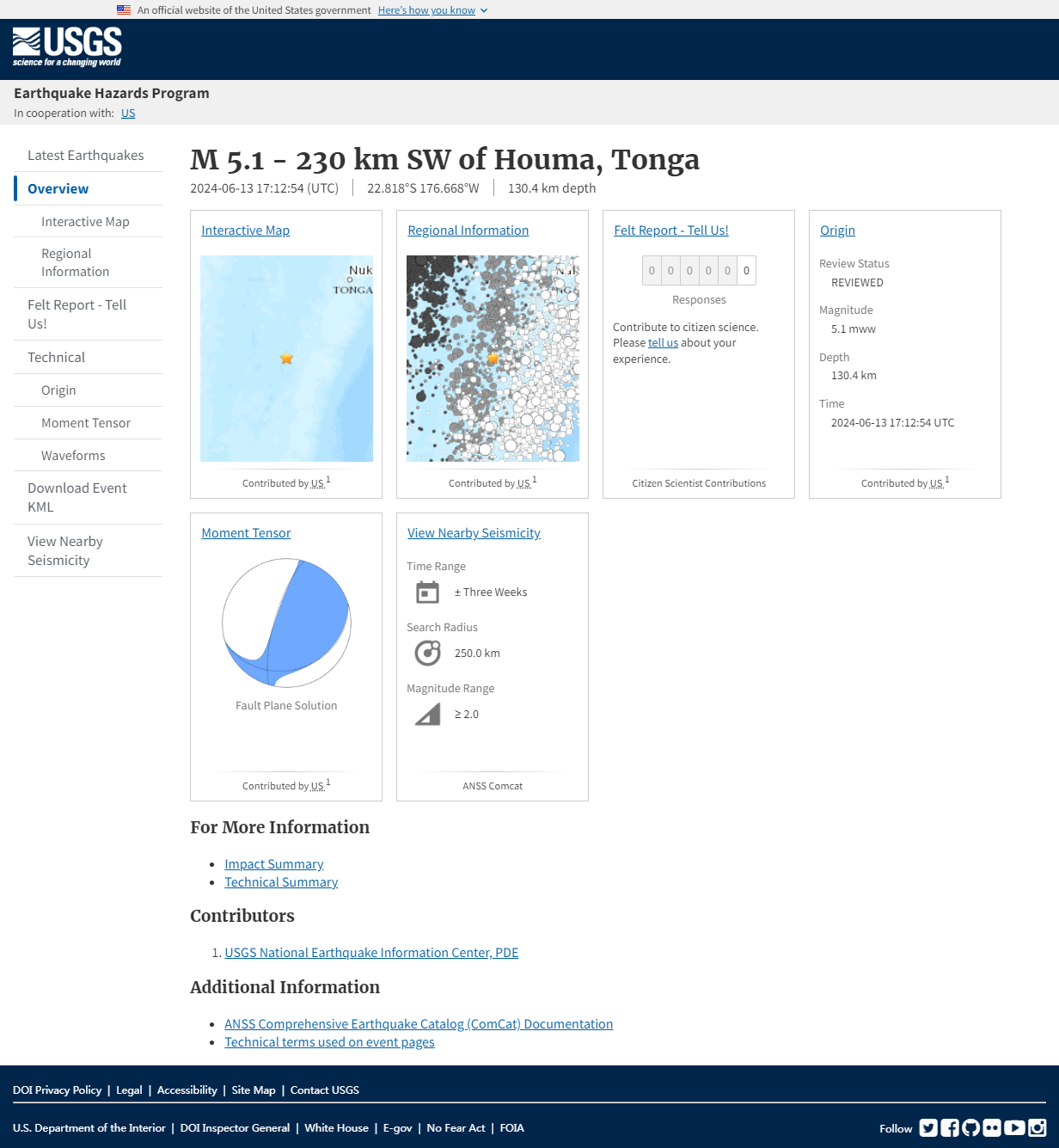 M 5.1 - 230 km SW of Houma, Tonga.png