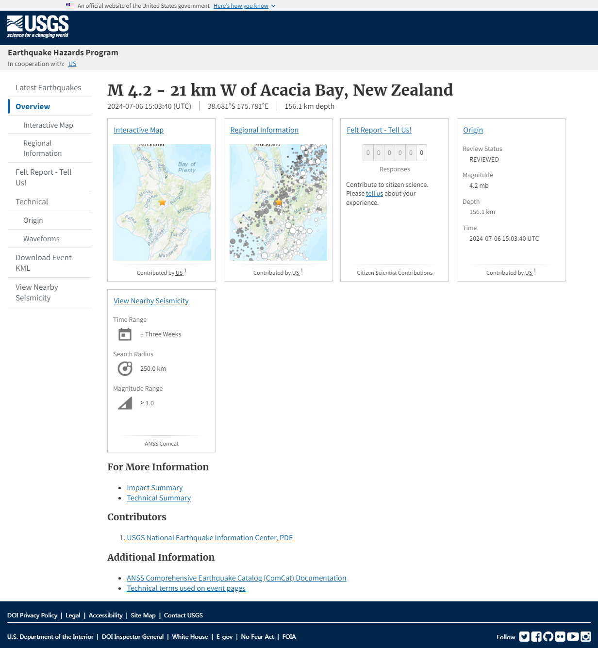 M 4.2 - 21 km W of Acacia Bay, New Zealand.png