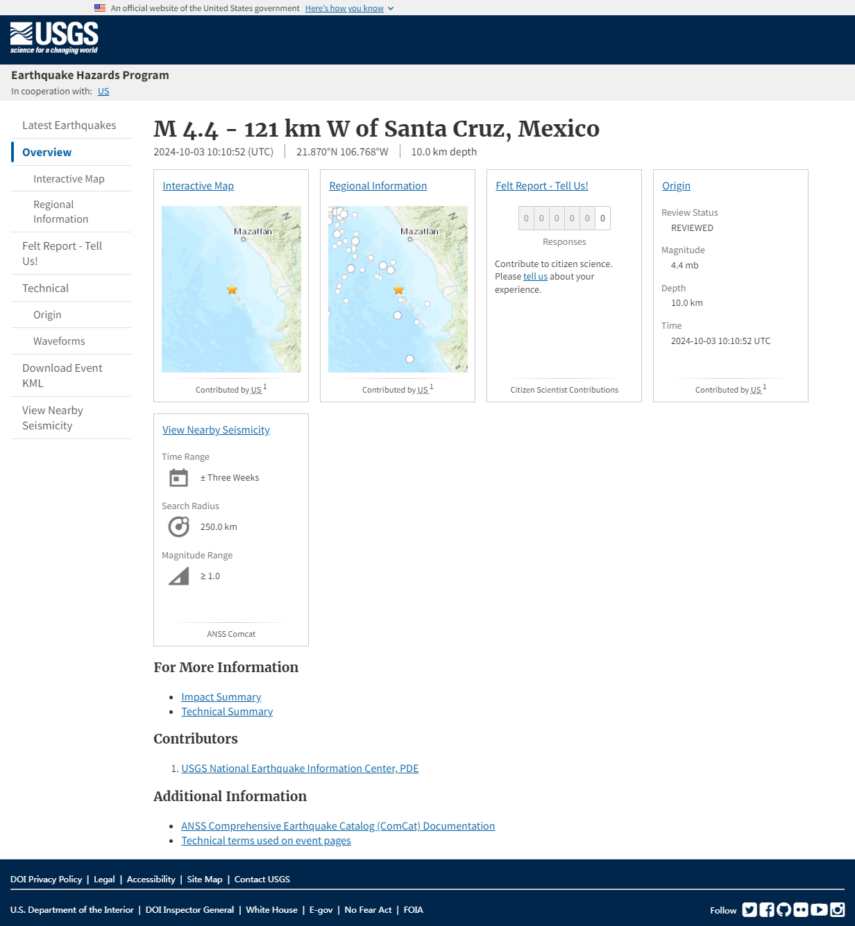 M 4.4 - 121 km W of Santa Cruz, Mexico.png