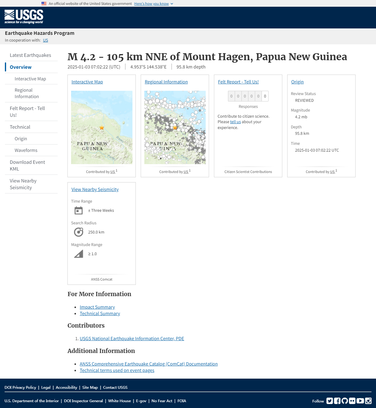 M 4.2 - 105 km NNE of Mount Hagen, Papua New Guinea.png