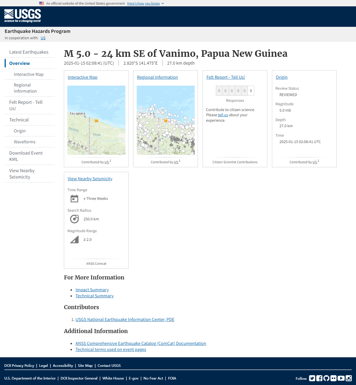 M 5.0 - 24 km SE of Vanimo, Papua New Guinea.png
