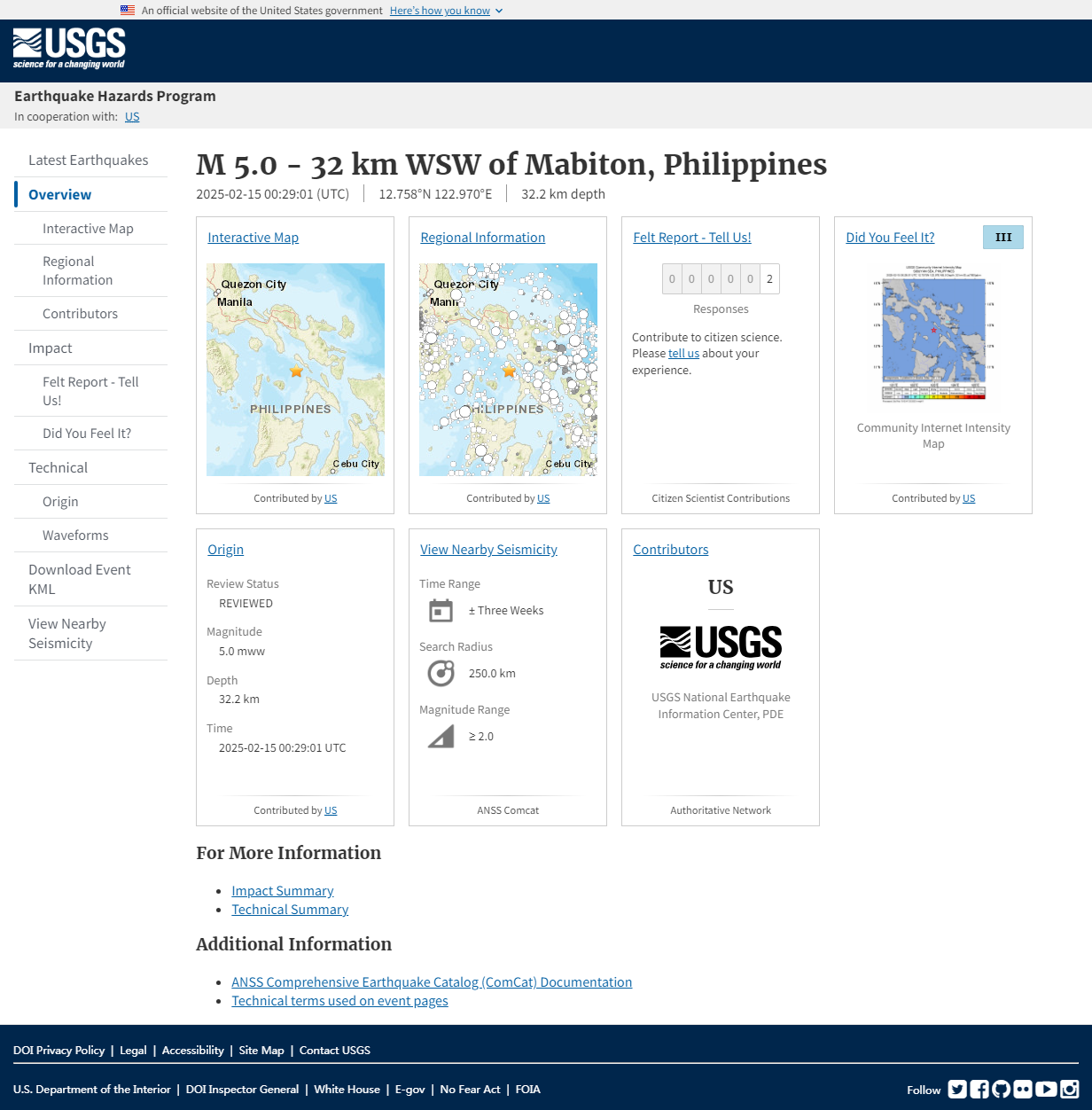 M 5.0 - 32 km WSW of Mabiton, Philippines.png