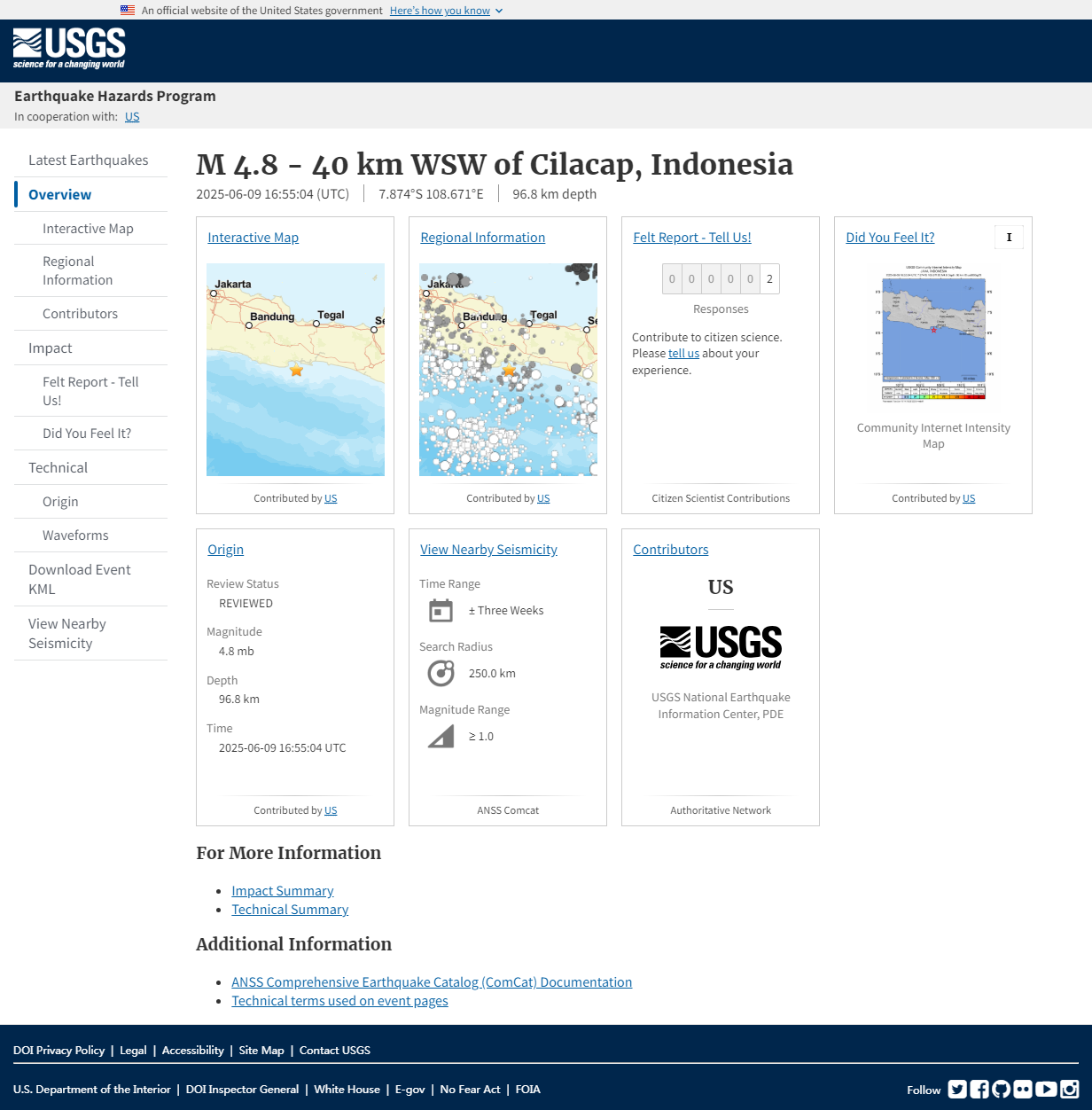 M 4.8 - 40 km WSW of Cilacap, Indonesia.png