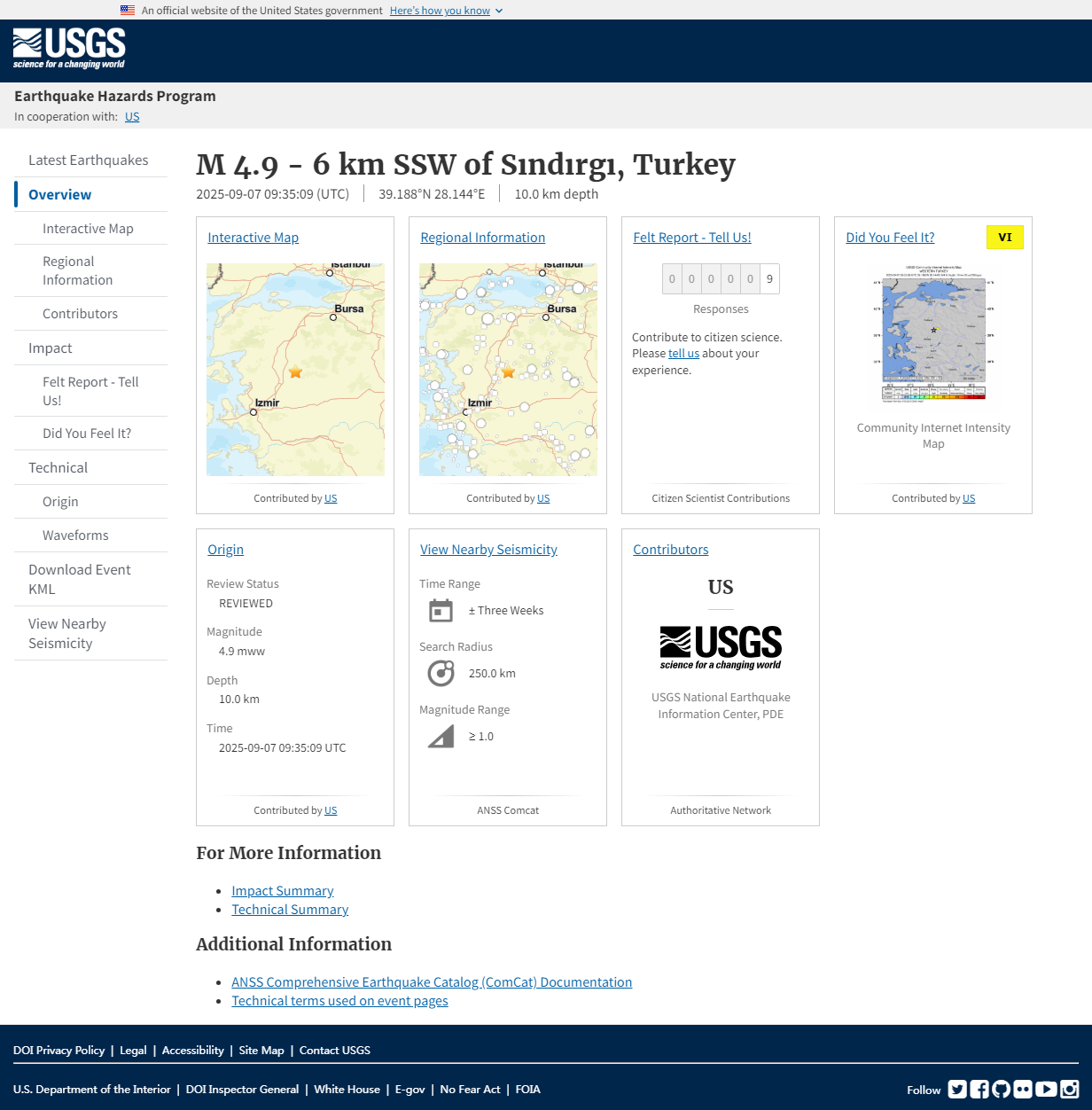 M 4.9 - 6 km SSW of Sındırgı, Turkey.png