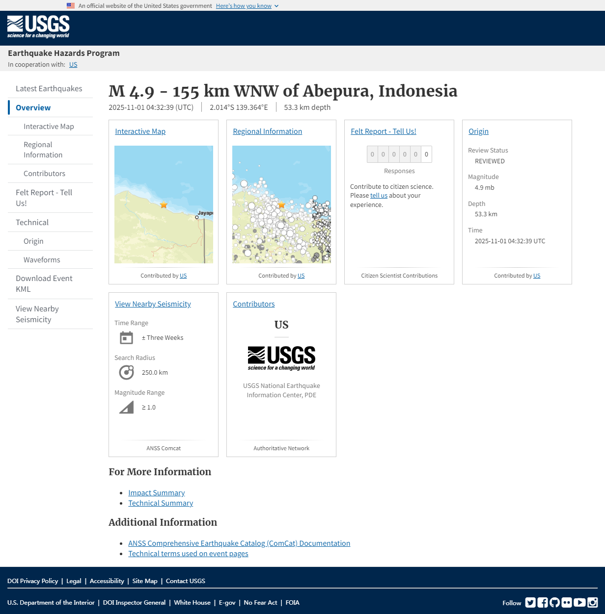 M 4.9 - 155 km WNW of Abepura, Indonesia.png