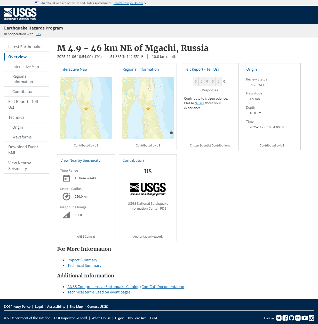 M 4.9 - 46 km NE of Mgachi, Russia.png