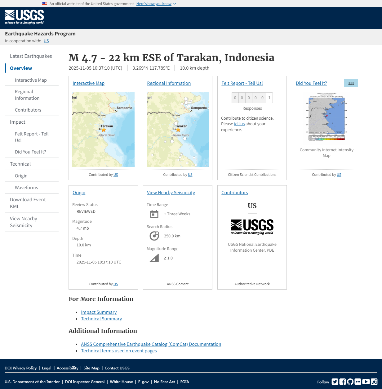 M 4.7 - 22 km ESE of Tarakan, Indonesia.png