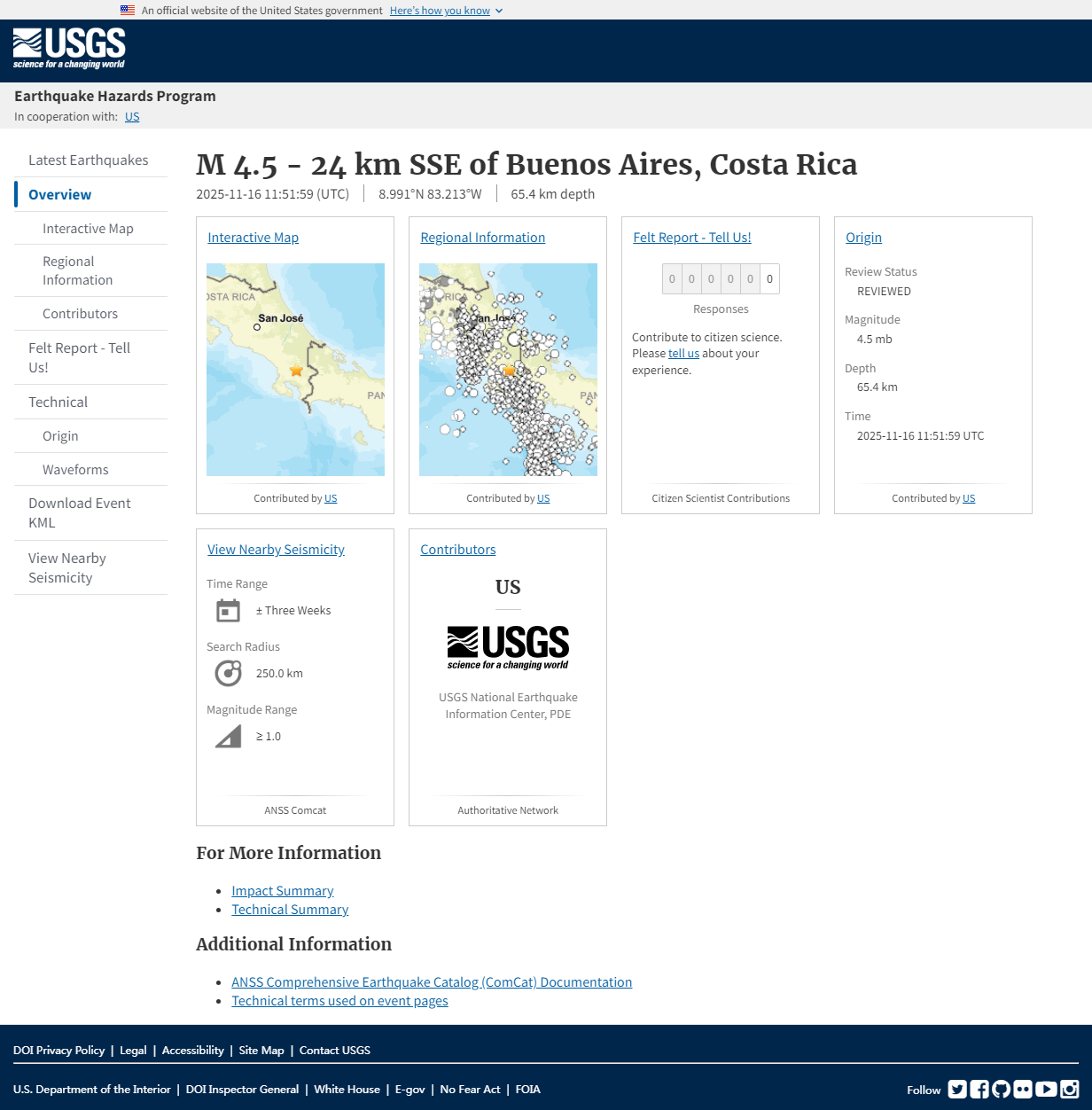 M 4.5 - 24 km SSE of Buenos Aires, Costa Rica.png