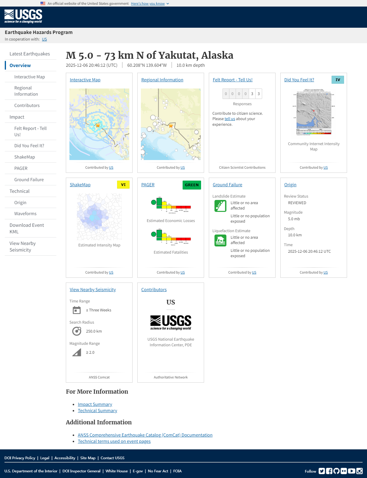 M 5.0 - 73 km N of Yakutat, Alaska.png