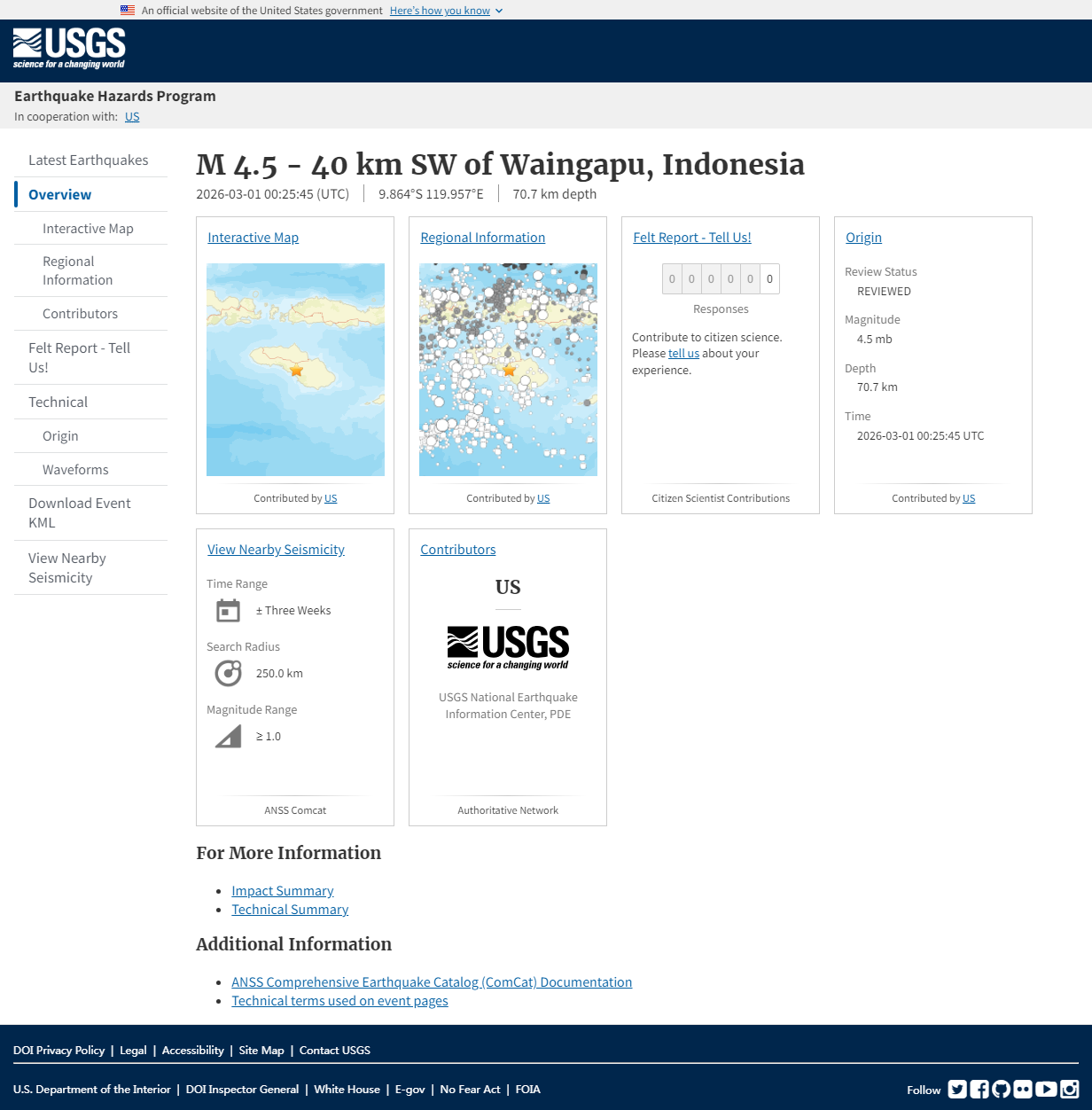 M 4.5 - 40 km SW of Waingapu, Indonesia.png