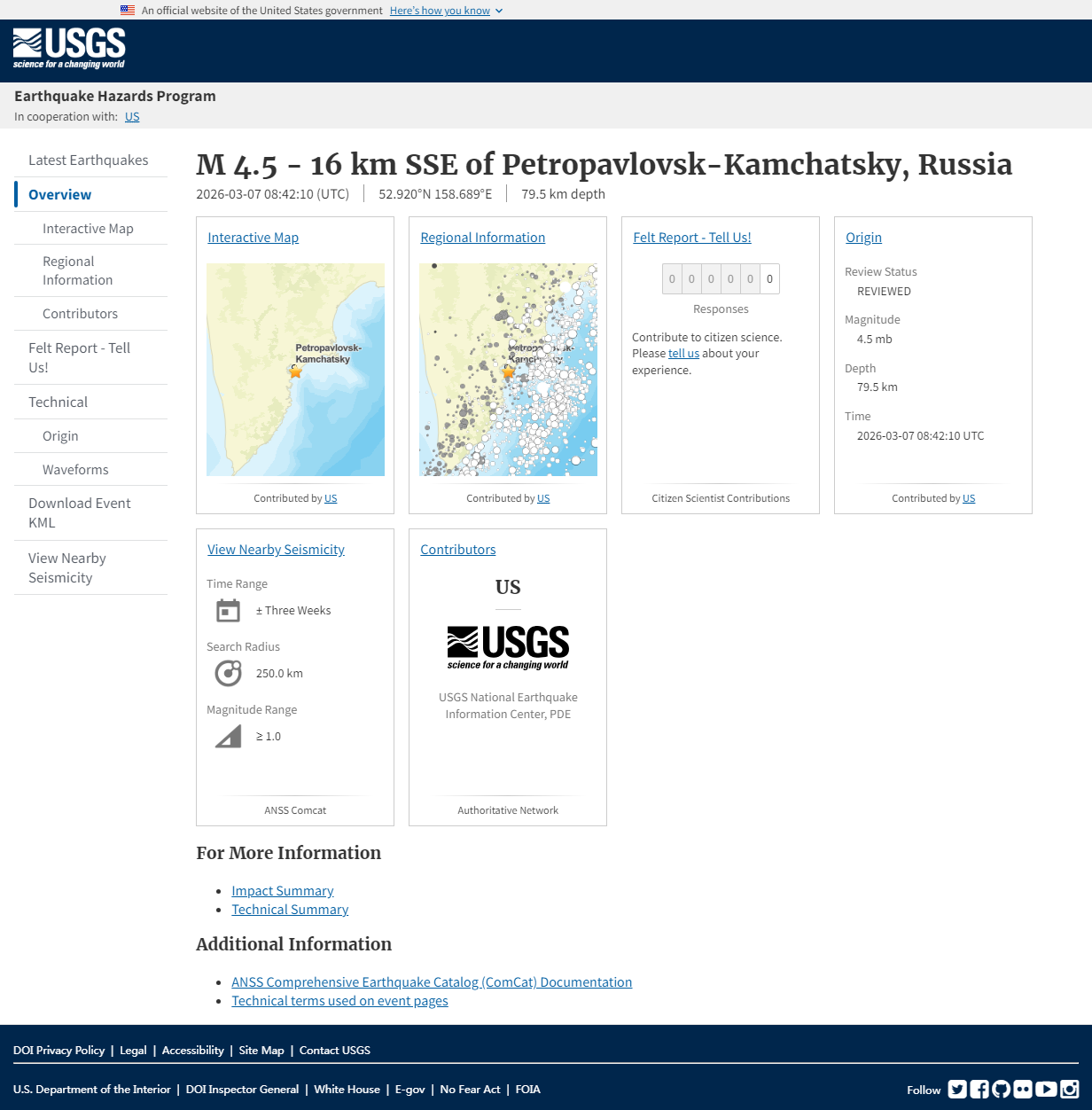 M 4.5 - 16 km SSE of Petropavlovsk-Kamchatsky, Russia.png