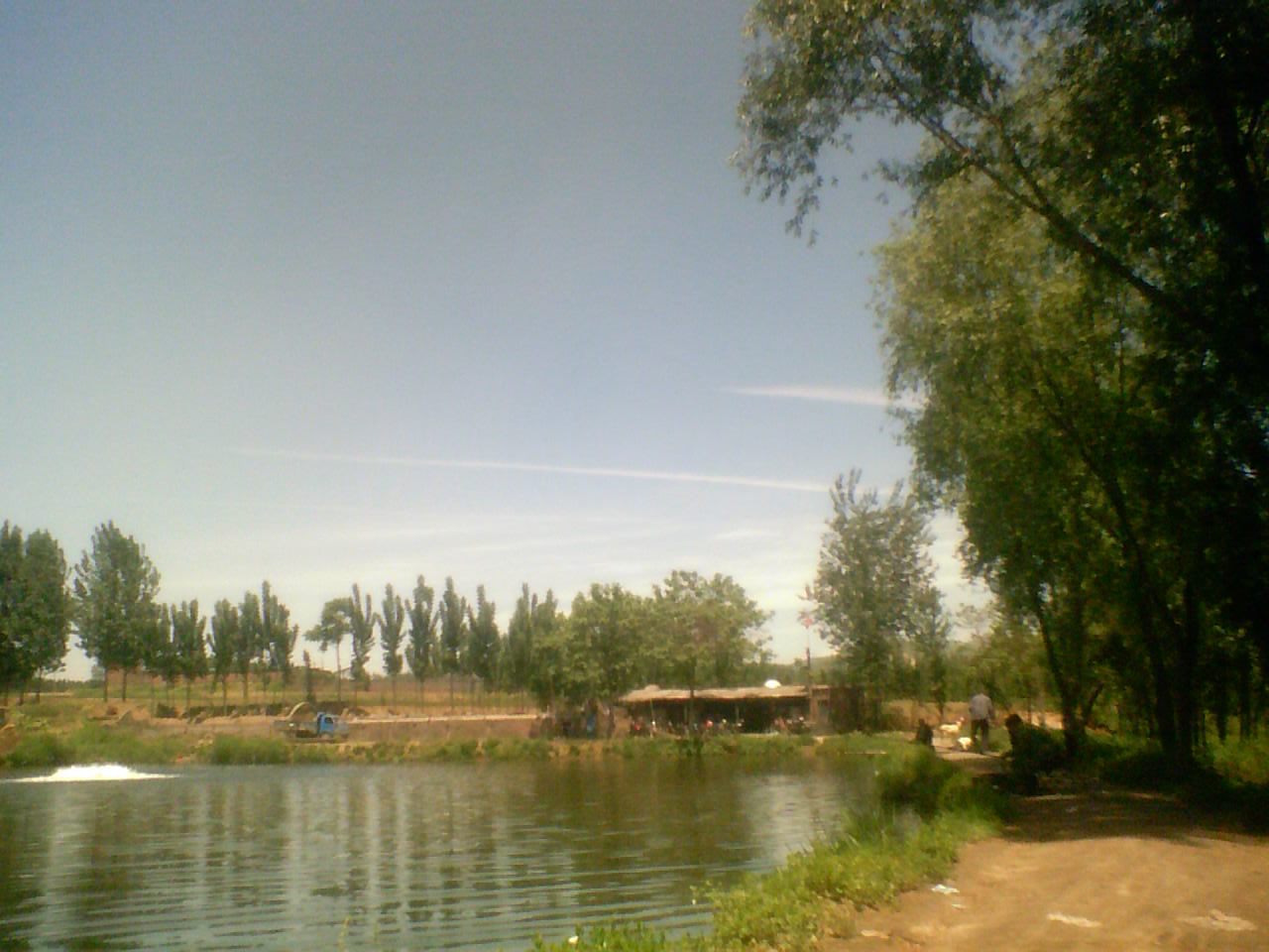 上午十点多出现的云