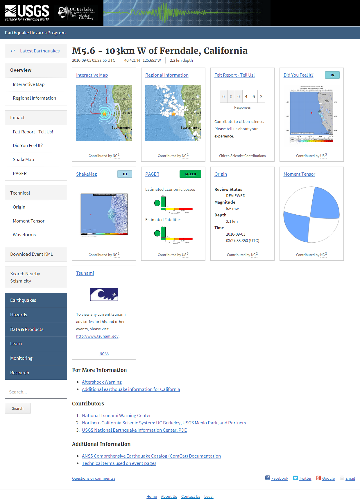 M5.6 - 103km W of Ferndale, California.png