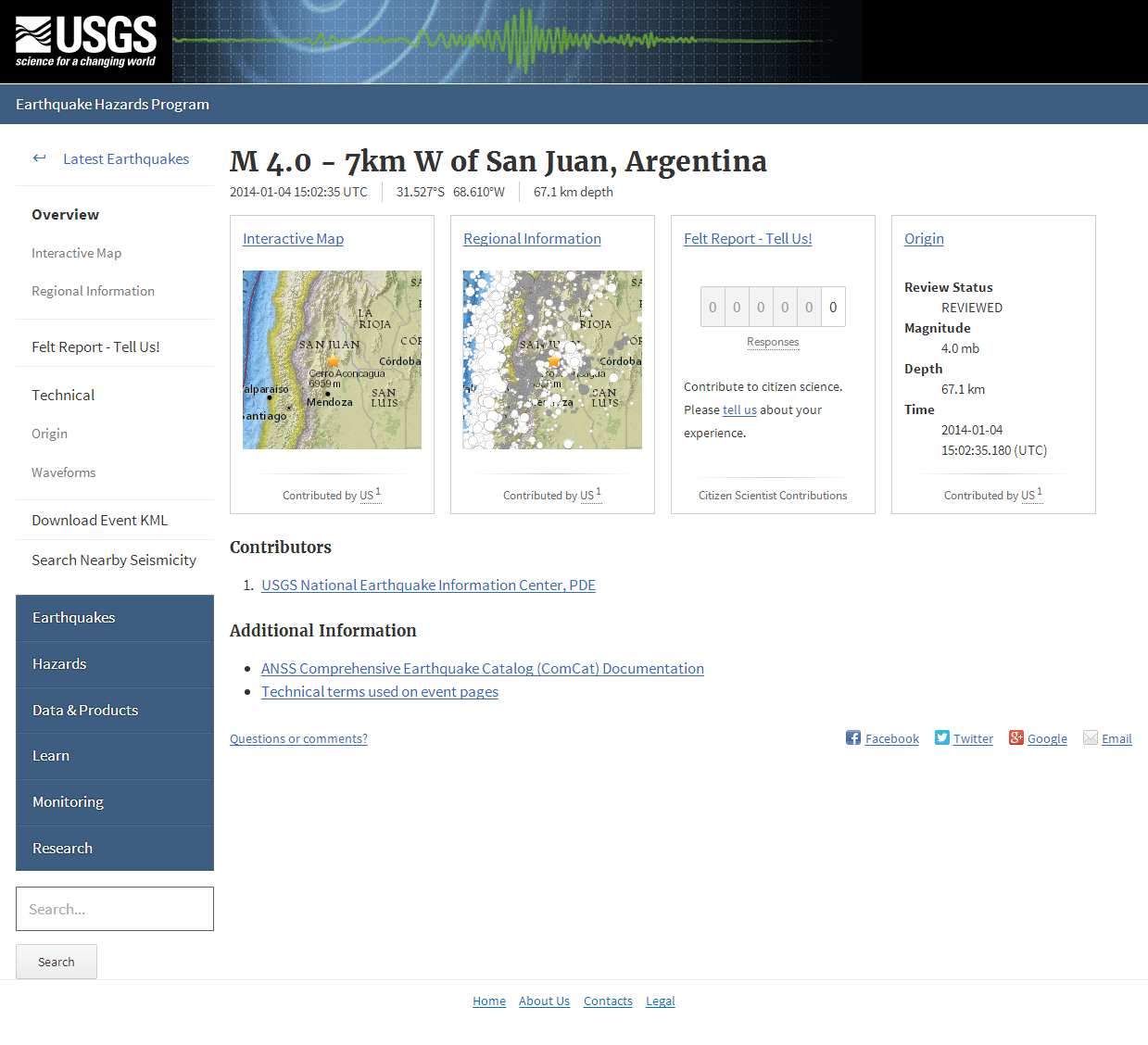 M 4.0 - 7km W of San Juan, Argentina.png