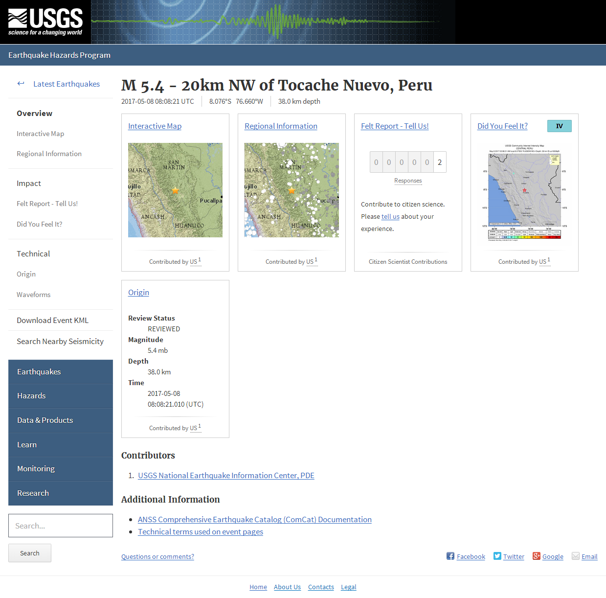 M 5.4 - 20km NW of Tocache Nuevo, Peru.png