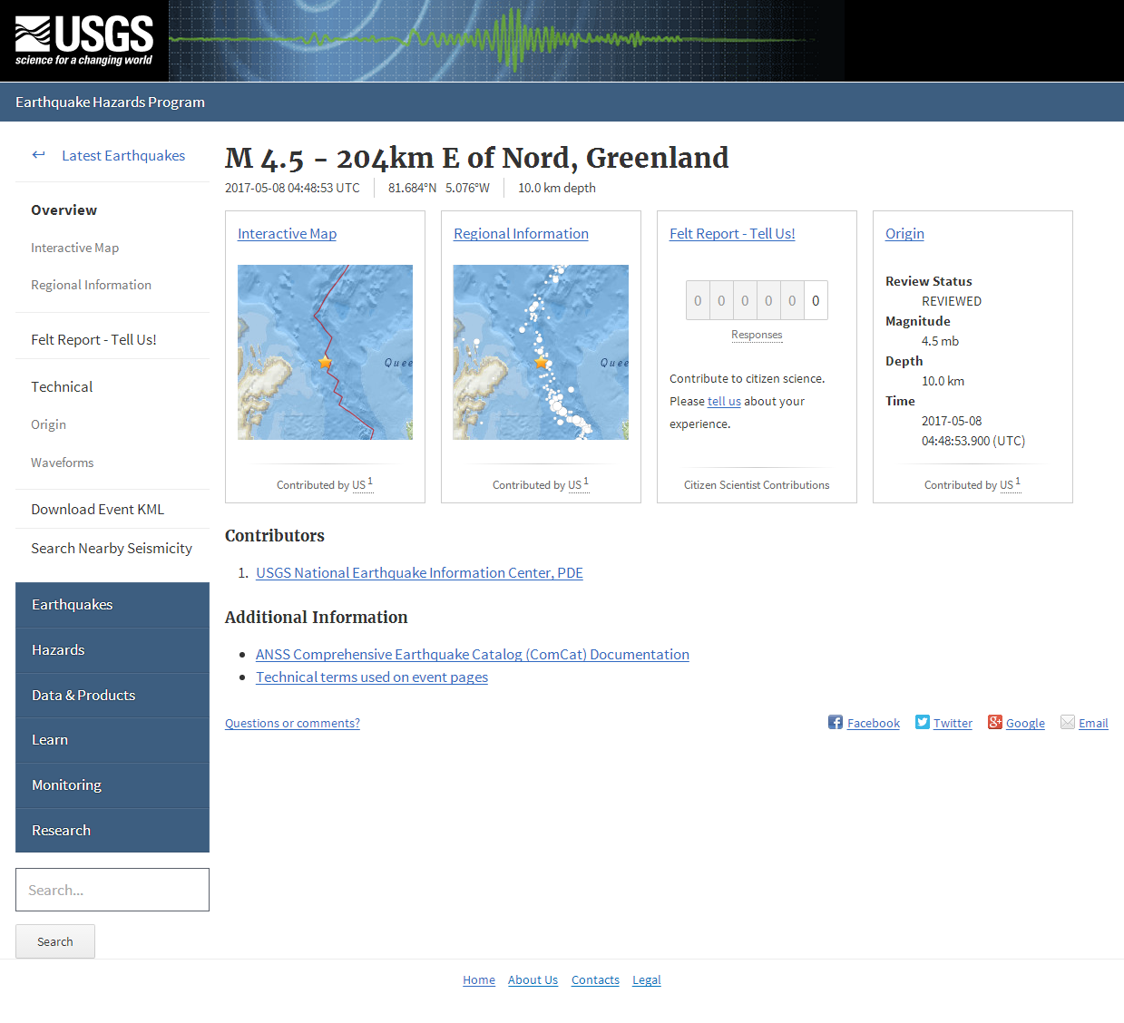 M 4.5 - 204km E of Nord, Greenland.png