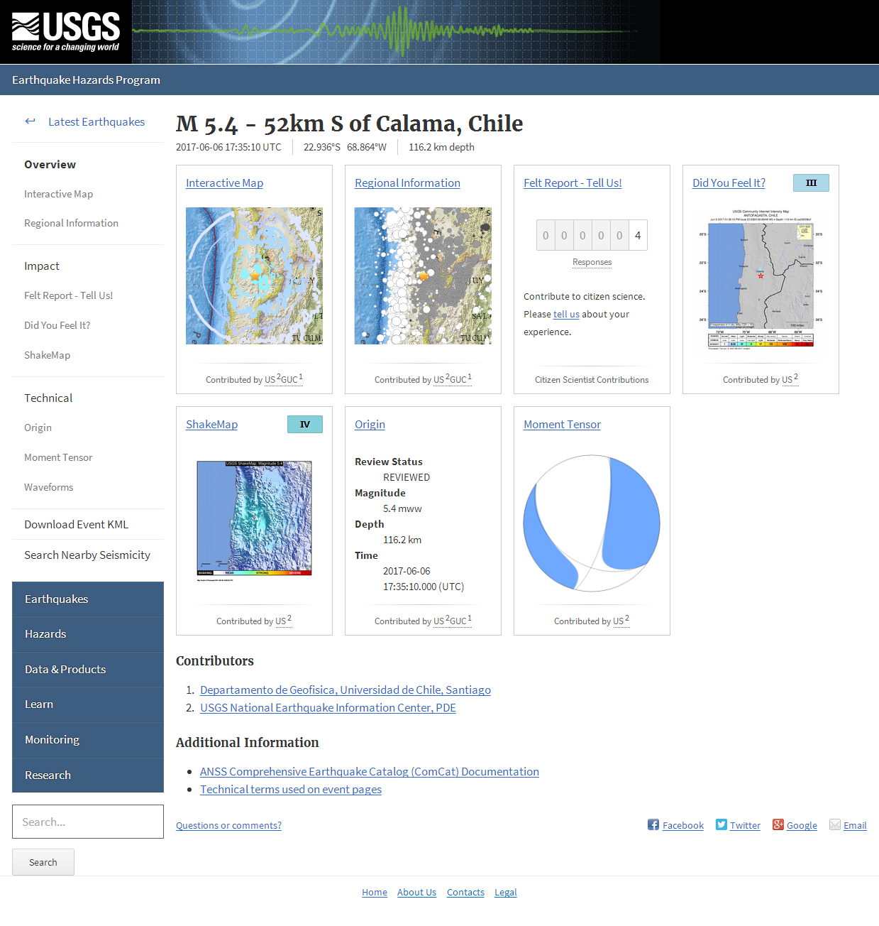 M 5.4 - 52km S of Calama, Chile.png