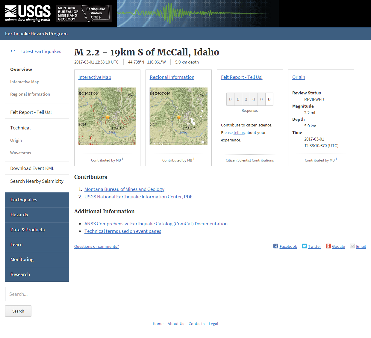 M 2.2 - 19km S of McCall, Idaho.png
